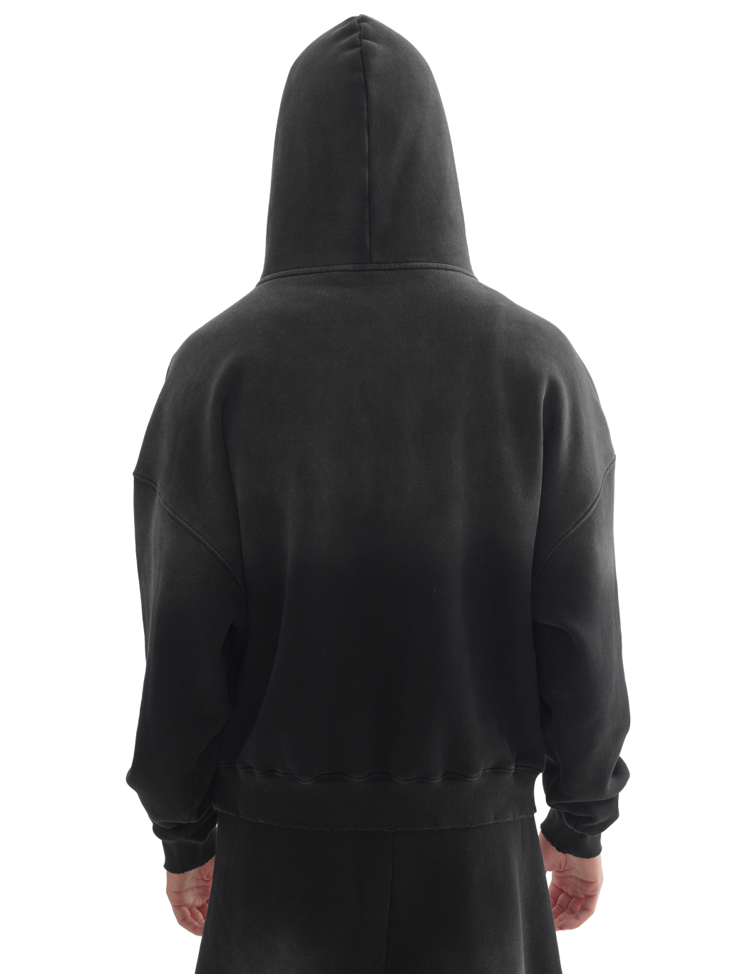 Frayed Sunfade Boxy Hoodie – Vintage Streetwear | Tapstitch-6